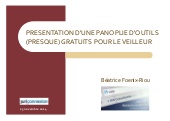 Panoplie d'outils (presque) gratuit...