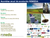 Presentación en el tercer workshop ...